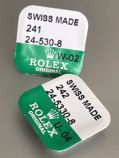 Original Rolex Crowns tubes